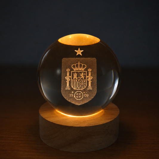 Bola de Cristal con Luz LED